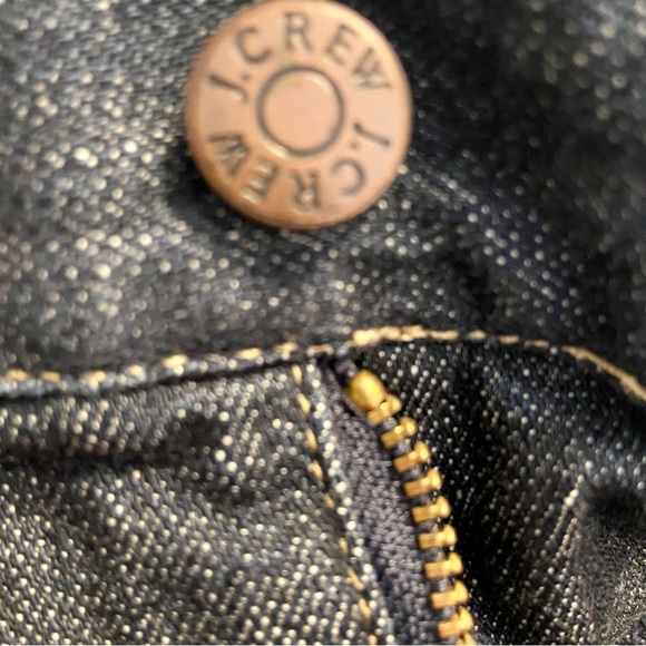 J. Crew Matchstick Dark Wash Jeans Straight Leg Style 80280 Size 30 - Picture 6 of 8